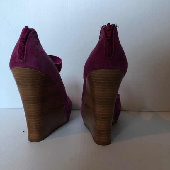 Pink platform shoes - Picture 3 of 5